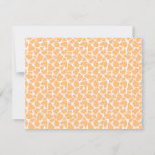 Mom and Baby Giraffe Thank You Cards (Back)