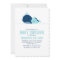 Mom and Baby Whale Baby Shower {blue}
