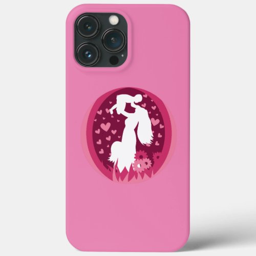 Mom and Child Design iPhone 13 Pro Max Case