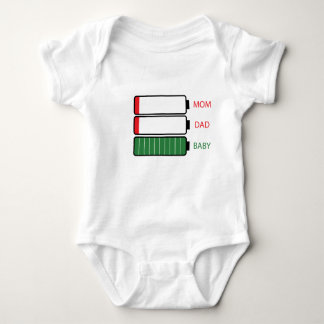 MoM and DaD Baby Bodysuit