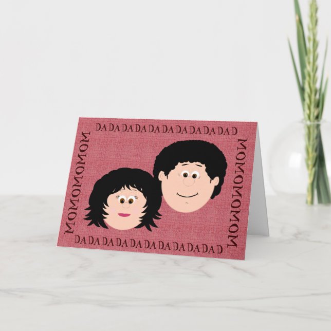 Mom and Dad Card (Front)