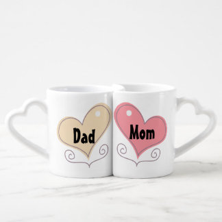 Mom and Dad Coffee Coffee Mug Set