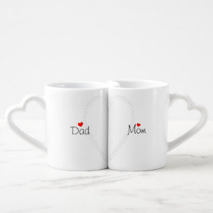 Mom and Dad Coffee Mug Set