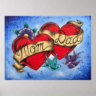 Details 90 about love mom and dad tattoo latest  indaotaonec