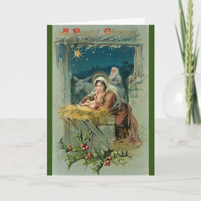 Mom And Dad Holiday Card (Front)