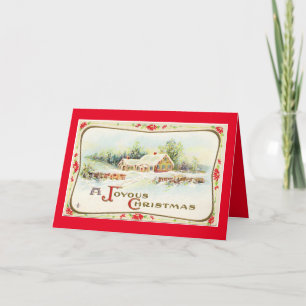 Mom And Dad Holiday Card