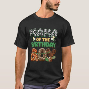 Mom And Dad Mama Birthday Boy Safari Jungle Family T-Shirt