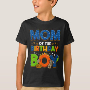 Mom And Dad Of The Birthday Boy Dinosaur Family Pa T-Shirt