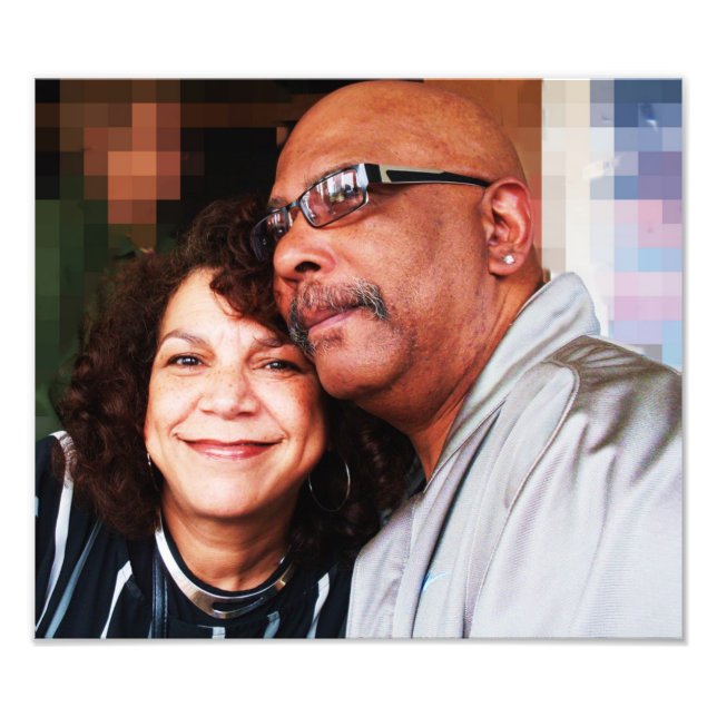 MOM AND DAD  PHOTO PRINT (Front)