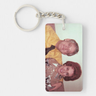 Mom and Dad Watson Keychain