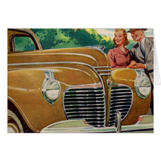 Mom and Dad's MAMMOTH golden 1941 Plymouth Cards