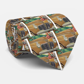 Mom and Dad's MAMMOTH golden 1941 Plymouth Tie