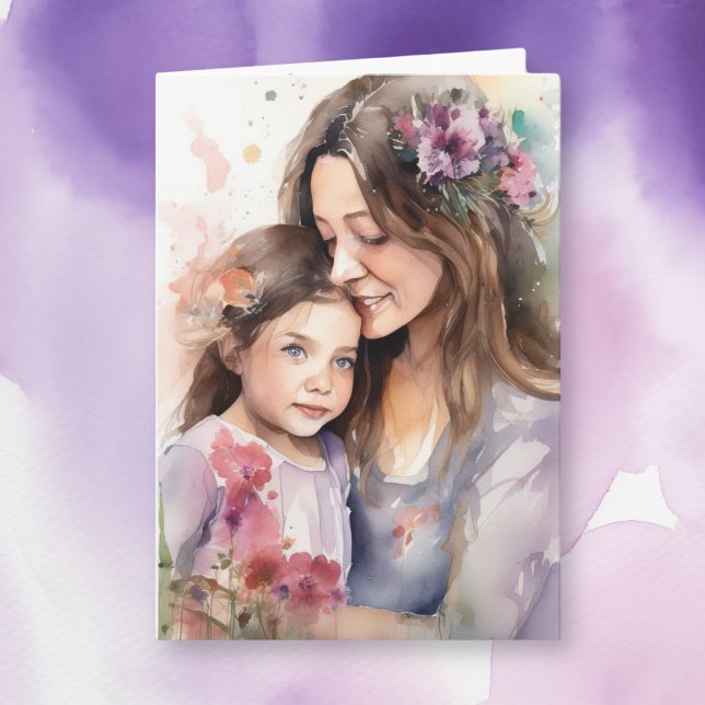Mom and Daughter | Mother's Day Card (Creator Uploaded)