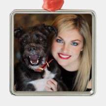 Mom And Dog Christmas Tree