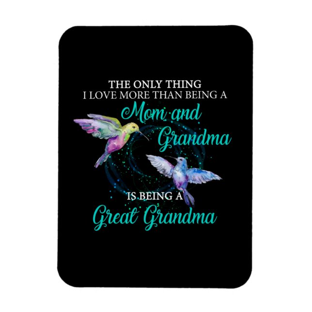 Mom And Grandma Is Being A Great Grandma Magnet (Vertical)