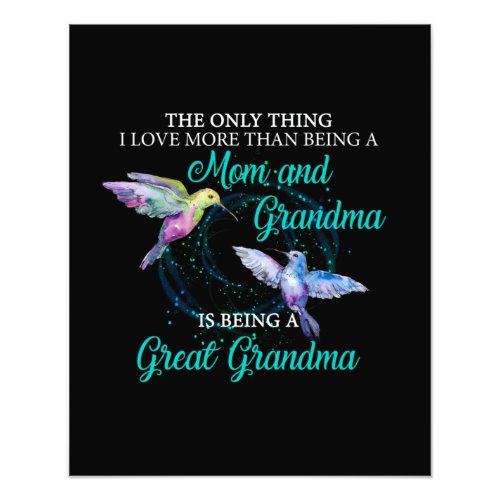 Mom And Grandma Is Being A Great Grandma Photo Print