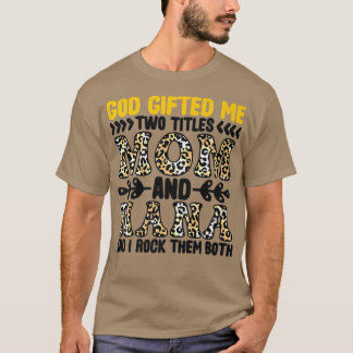 Mom and Grandma Quote Family Humor Tet Design  T-Shirt