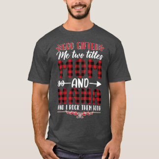 Mom and Grandma Quote Family Humor Text Design Pre T-Shirt