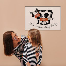 Mom and Kid * Happy Smiling Acrylic Print