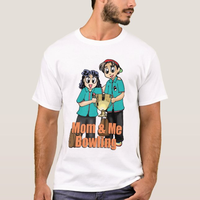 Mom and me bowling T-Shirt (Front)