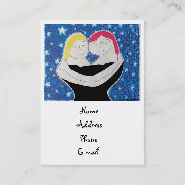 Mom and Me-business cards (Front)