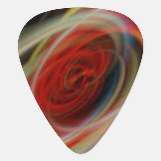 Mom and Russ Groverallman Guitar Pick (Front)