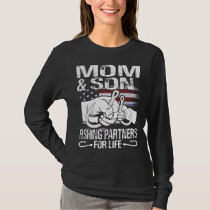 mom and Son Matching Shirts Fishing Partners for L