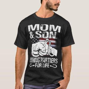 mom and Son Matching Shirts Fishing Partners for L
