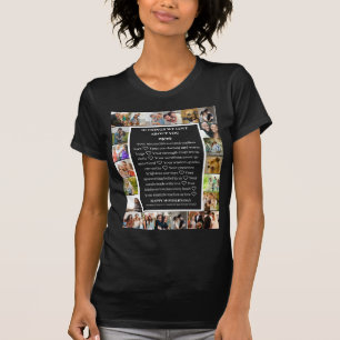 Mom appreciation   Mothers Day 22 Photo Collage T-Shirt