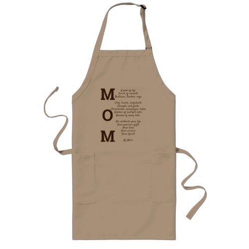 Mom Apron _ Khaki