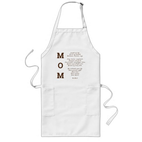 Mom Apron _ White