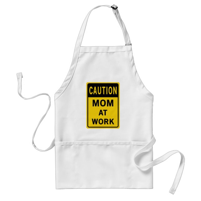Mom At Work Apron (Front)