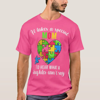 Mom Autism Awareness Family Support Shirts, Fun He T-Shirt