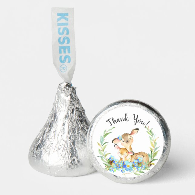 Mom & Baby Deer  Shower Hershey®'s Kisses® (Front)