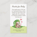 Mom &amp; Baby Sloth - Books For Baby - Shower Card