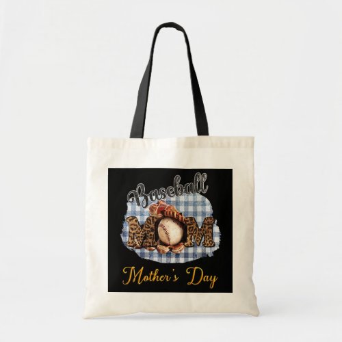 Mom Baseball Sports Fanatic Loves To Pitch Home Tote Bag