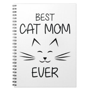 Mom - Best Cat Mom ever Notebook