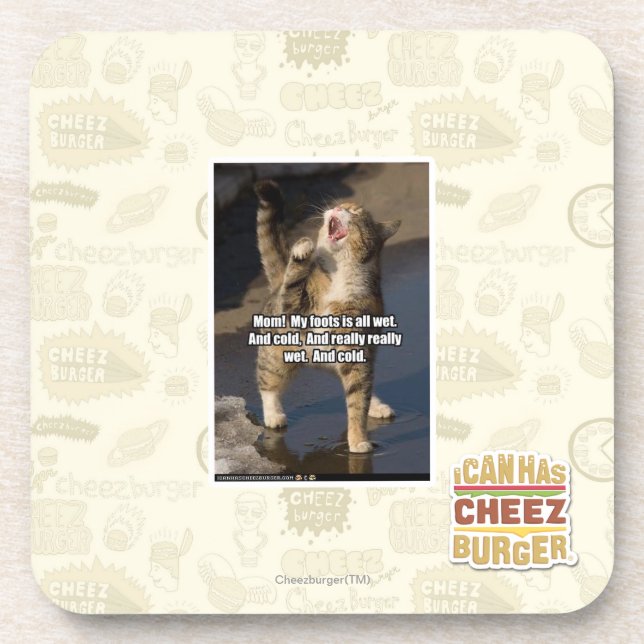 Mom! Beverage Coaster (Front)