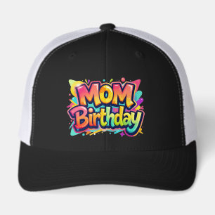 Mom Birthday Rainbow Graffiti Gift for Mother