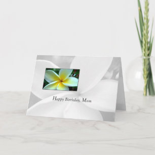 Mom Birthday Single Flower Card