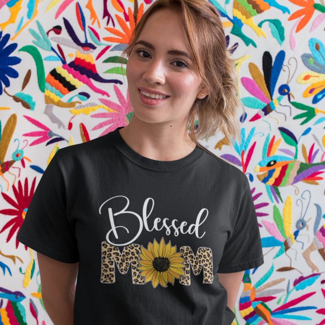 Mom Blessed Cute Mother Day T-Shirt (Creator Uploaded)