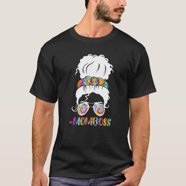 Mom Boss Businesswoman Entrepreneur Company CEO   T-Shirt (Front)