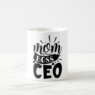 Mom Bos Ceo Funny Mom Quotes Boss Gifts Ideas Coffee Mug