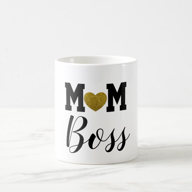 Mom boss coffee mug (Center)