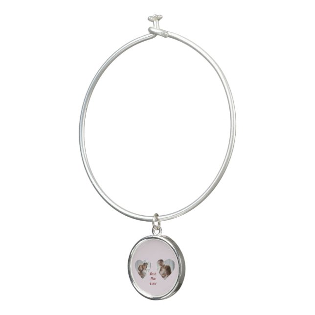 Mom Bracelet – Round Charm Gift (3/4)