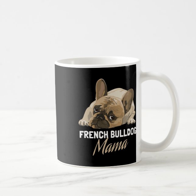 Mom Bulldog Bull Dog Lovers  Coffee Mug (Right)