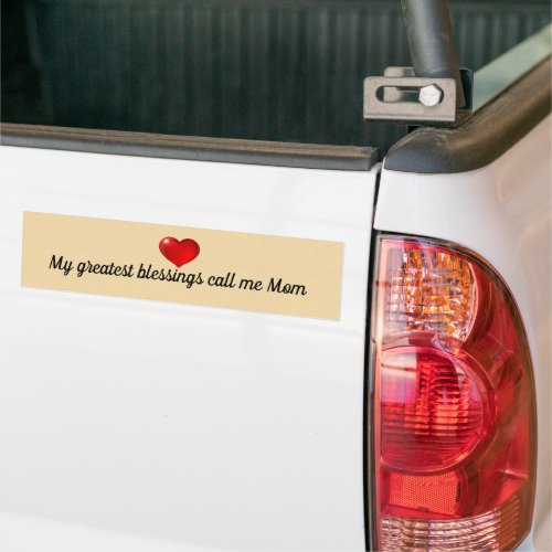 Mom Bumper Sticker