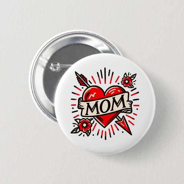 MOM BUTTON (Front & Back)