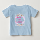 Mom By Choice Adoptive Mom Baby T-Shirt
