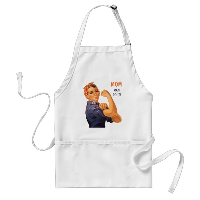 Mom Can Do It Apron (Front)